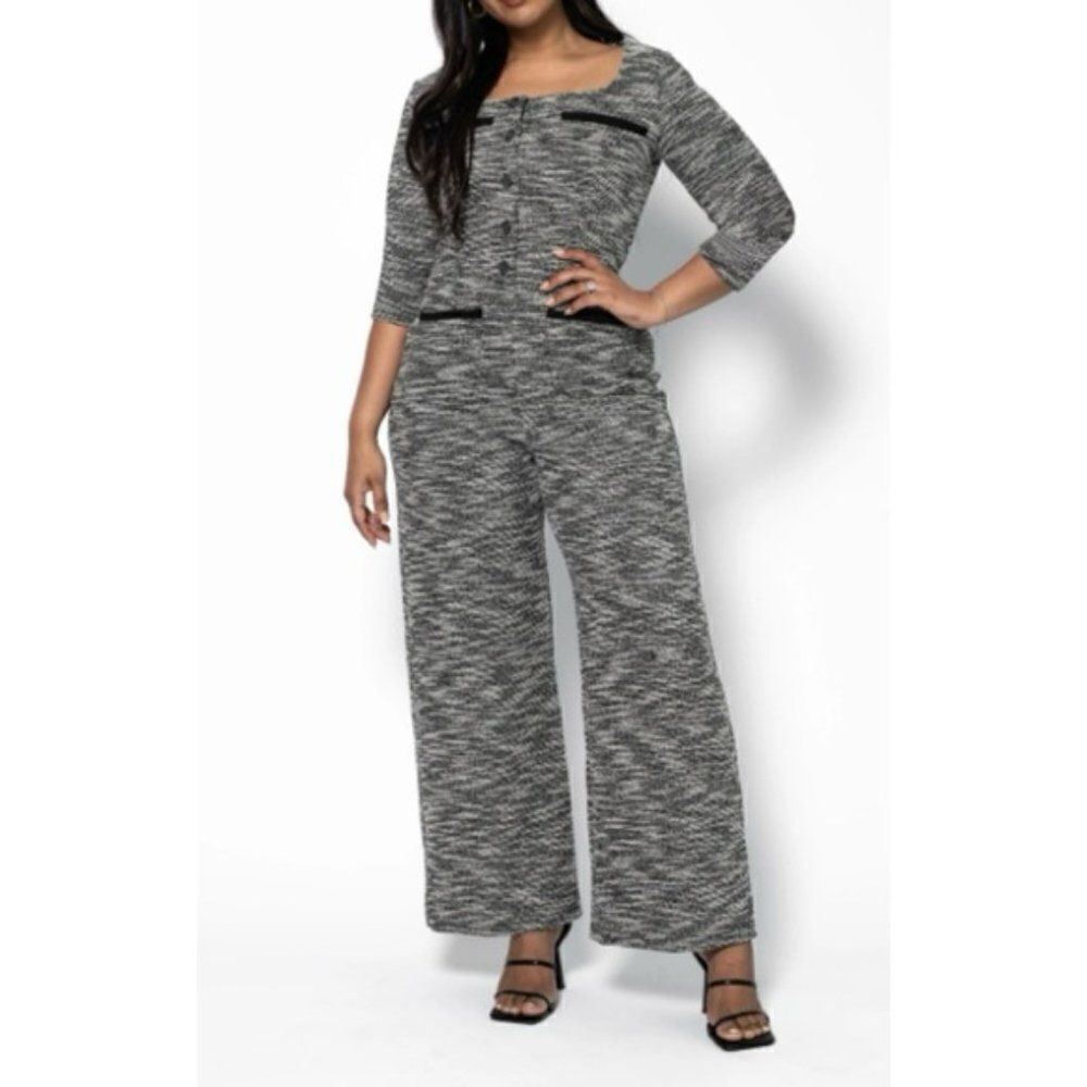 Smash + Tess Jamie Wide Leg Jumpsuit in Midnight Magic